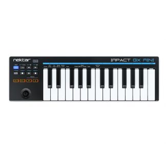 Nektar Impact GX Mini 25-minitangenters USB-klaviatur, joystick & 12 knappar