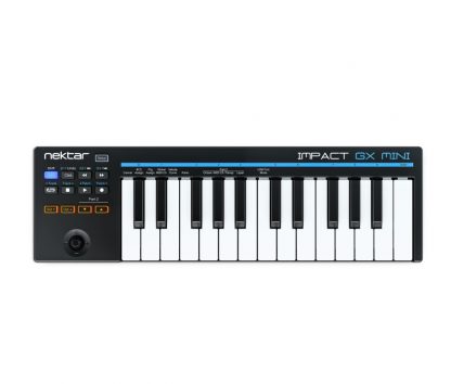 Nektar Impact GX Mini 25-minitangenters USB-klaviatur, joystick & 12 knappar