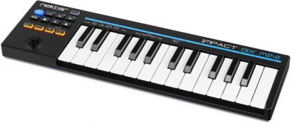 Nektar Impact GX Mini 25-minitangenters USB-klaviatur, joystick & 12 knappar - Bilde 3