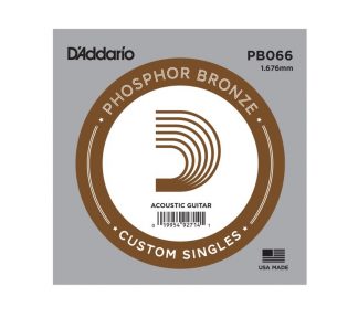 D'Addario Fretted PB066 Løs Westernstreng.