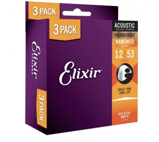 Elixir 3 PACK 16052 12-53 Light(16545)