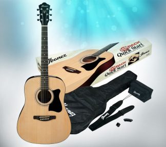 Ibanez V50NJP-NT, Gitarpakke