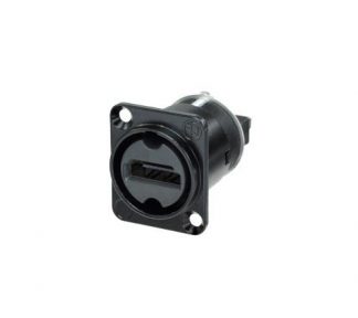 Neutrik NAHDMI-W-B chassis HDMI feedthrough D sort