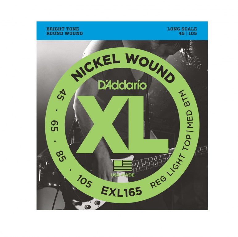 DAddario Fretted EXL165 Custom Light 045 - 105