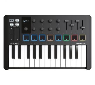 ARTURIA Minilab-3-BK USB Controller Keyboard, Black