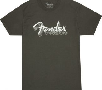 Fender® Reflective Ink T-Shirt, Charcoal, XL