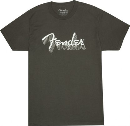 Fender® Reflective Ink T-Shirt, Charcoal, XL
