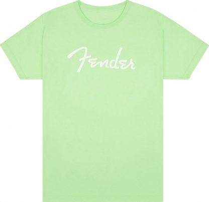 Fender® Spaghetti Logo T-Shirt, Surf Green, L