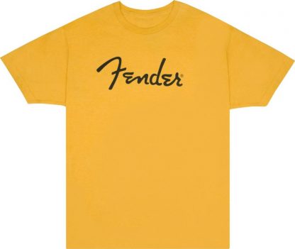 Fender® Spaghetti Logo T-Shirt, Butterscotch Blonde, S