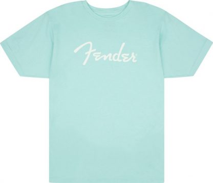 Fender® Spaghetti Logo T-Shirt, Daphne Blue, M