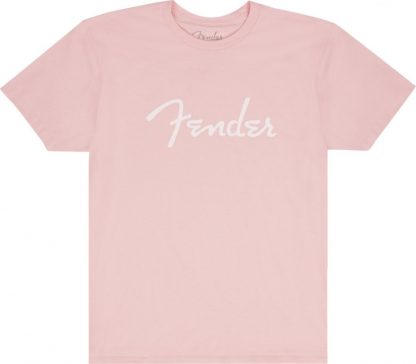 Fender® Spaghetti Logo T-Shirt, Shell Pink, S