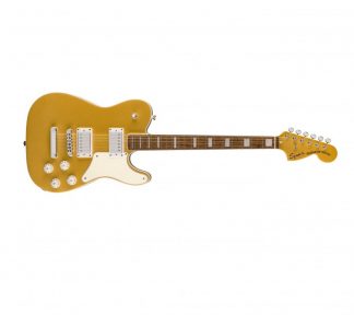 SQUIER Limited Edition Paranormal Troublemaker Telecaster® Deluxe, Laurel Fingerboard, Parchment Pickguard, Aztec Gold