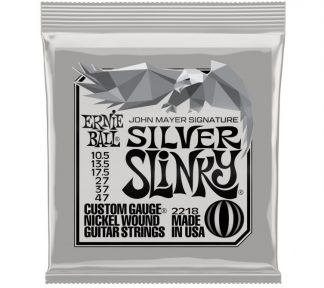 Ernie Ball 2218 John Mayer Silver Slinky Strings 10.5-47