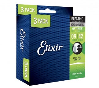 Elixir Optiweb 3 PACK 09-42 Super Light(16550)