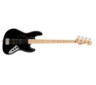 Squier  Affinity Series® Jazz Bass®, Maple Fingerboard, Black Pickguard, Black