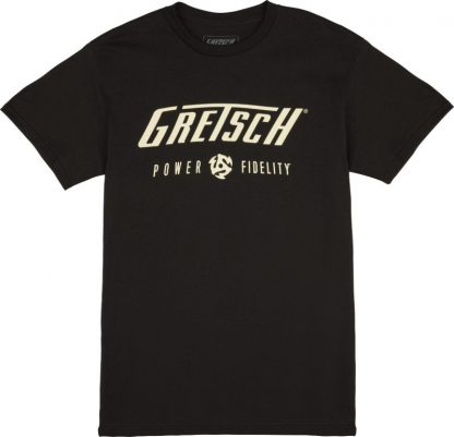 Gretsch® Power & Fidelity™ Logo T-Shirt, Black, M - Bilde 2