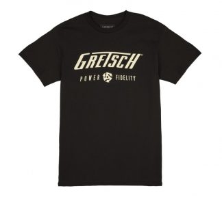Gretsch® Power & Fidelity™ Logo T-Shirt, Black, XL