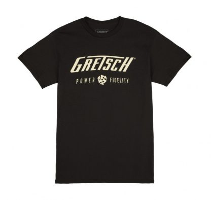 Gretsch® Power & Fidelity™ Logo T-Shirt, Black, M
