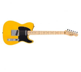 FENDER Standard Telecaster®, Maple Fingerboard, Black Pickguard, Butterscotch Blonde