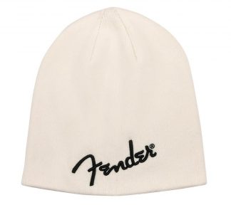 Fender® Logo Beanie, Arctic White, One Size