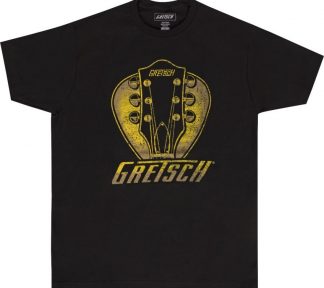 Gretsch® Headstock Pick T-Shirt, Black, XXL