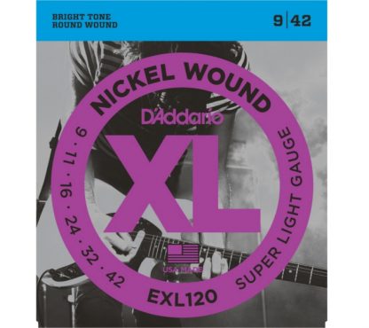 DAddario EXL120 El. gitar strenger (009-042)