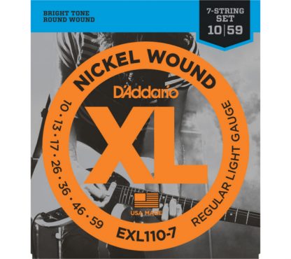 D'Addario - EXL110-7 El. gitar strenger (010-059)