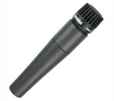 Shure - SM57-LCE (dynamic, cardoid for instrument)