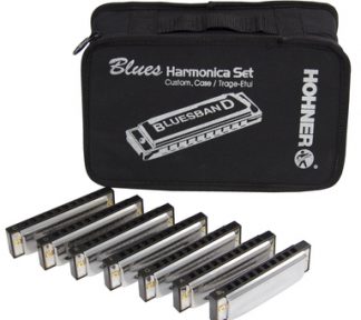 Hohner - Blues Band Harm. Sett (C,D,E,F,G,A,H+Bag)