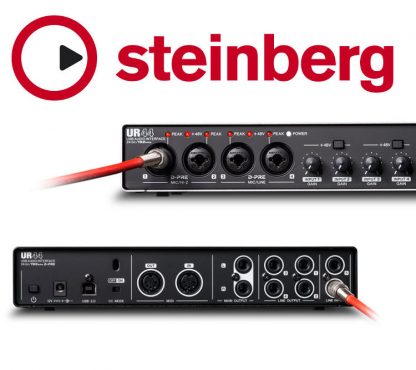 Steinberg - UR44, USB Audio Interface m/FX