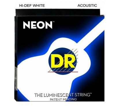 DR - Neon White Acoustic 11-50(NWA11)