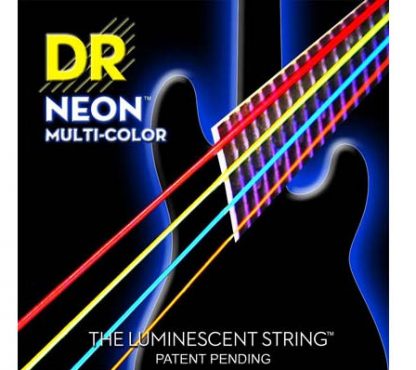 DR - Neon Multi-Color Bass 4-str 45, 65, 85, 105