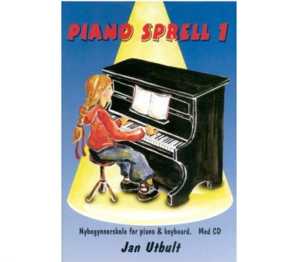 Pianosprell bok 1 m/CD (Pianobus) Jan Utbult