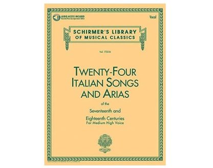Twenty-Four Italian Songs and Arias with CD