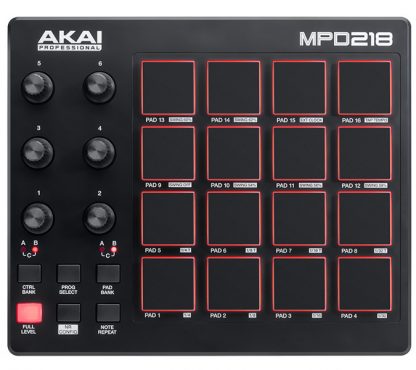 Akai - MPD218, USB MIDI-kontroller